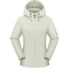 MJGkhiy Ripstop Giacca Antipioggia Donna Giacca Impermeabile Donna Antivento Classica Parka Montagna Antipioggia Con Zip e Cappuccio Antipioggia a Vento con Tasche Giubbotto Donna Invernale Offerta