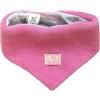Pickapooh Scaldacollo 100% lana MERINO Baby Boy Girl sciarpa fazzoletto collo cotone pile inverno, rosa, 3-9 Months