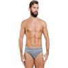 NOTTINGHAM 6 Slip Uomo in Filo di Scozia con Elastico Interno (Fondo Scuro, 4)