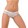 JADEA Confezione da 6 Slip Donna Art. 520 con Fasce Laterali in Pizzo in Cotone Modal Elasticizzato - Bianco E Nero. Nero 4