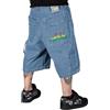 The blueskin Bermuda BLUESKIN Jeans Baggy New Logo Rasta THEBLUESKIN -US 36 IT 50
