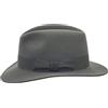 Sterkowski Holden | Cappello in feltro 100% lana per uomo e donna | Cappello Fedora a tesa larga, Grigio, 7.125