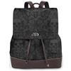TTIGLHOH Mini zaino da donna stile gotico con teschio, stile casual, con cinghie regolabili