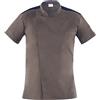 GIBLOR'S Giacca Uomo Thiago, Manica Corta, Tessuto con Inserto Traspirante, Colore Tortora (m)