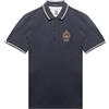 Aeronautica Militare Polo Slim Fit Ricamata Blu Navy - Large