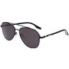 CONVERSE ALL STAR Converse CV307S NORTH END 001 Matte Black Sunglasses Unisex Metallo, Aviator, 58