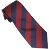 The Regimental Shop - Cravatta - Uomo claret and navy blue Taglia unica