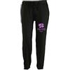 Tipolitografia Ghisleri Palermo Anno 1900 Pantalone Tuta Nero da Uomo, Sportivo con Elastico in Vita, Tasche Laterali e Posteriore, per Jogging e Tempo Libero