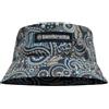 Lambretta Cappello da pescatore da uomo con motivo cachemire, colore: blu navy, Marina Militare, Taglia unica