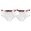 MOSCHINO Uomo Intimo Slip 47388119 XL Bianco White 0001