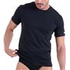 Navigare 3 T-Shirt da Uomo Girocollo in 100% Cotone, Art. 513 Ass (Nero-Navy-Grigio)