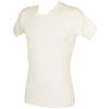 RAGNO Camiciola Uomo Manica Corta Girocollo 100% Lana Merino Articolo 003157, 002 Bianco Lana, 6-SESTA (EU XL - F 5 - USA L - GB 38)