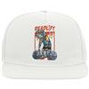 Generic Zombie Palestra Ratto Deadlift Fail Divertente Disintegrazione 5 Pannello Snapback Visiera Piatto Cappello Cappello Da Baseball Bianco, bianco, Taglia unica