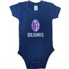 PELUSCIAMO Body Neonato Bologna | Manica Corta Personalizzabile Con Nome e Numero | Prodotto Ufficiale PS 39730