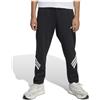 adidas Future Icons 3-Stripes Ankle-Length Joggers Kids Pantaloni, Nero/Bianco, 11-12 Years Unisex-Bambini