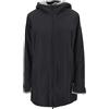 SUNS Giacca Lunga Donna interno ecopelliccia MARMOLADA FUR GBS53020D (IT, Testo, L, Regular, Regular, BLACK)