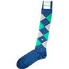 BURLINGTON CALZE UOMO LUNGHE COTONE art. MANCHESTER 21782 TG. 40-46 COLORE 6052 BLUETTE