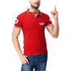 Generico Citygraph Polo Croce Rossa Italiana con Bandiera Tricolore al Collo (IT, Testo, M, Regular, Regular)