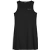 FREDDY - Abito in Jersey Senza Maniche con Borchie Metal sui Fianchi, Donna, Nero, Large