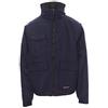 PAYPER ESCAPE Giubbino uomo da lavoro 100% poliestere chiusura zip cappuccio richiudibile tasche porta cellulare Dress Blu Navy/Blu Royal (XS)