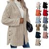 Bpoeee Jacquard Hooded Cardigan for Women - Stylish, Soft Knit Sweater, Comfortable, Warm Knit Jacket for Fall & Winter Wear (G,4XL)