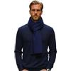 profili di Toscana - Sciarpa Cashmere Donna Uomo (35x180 cm) Sciarpa Invernale Firmata Unisex, Tessuto di Alto Lusso, Lavorazione Fine e Precisa Made in Italy, Leggera e Comoda da Indossare (Blu)