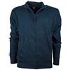 BE BOARD Felpa Leggera Uomo Taglie Forti Zip Lunga Articolo 9114CONF