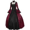Generico Abiti gotici da donna UK Retro Vintage Court Masquerade Dress Rococò Barocco Maria Antonietta Abiti da ballo medievale vintage tea party Prom Dress Costumi vittoriani