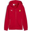 PUMA Felpa con cappuccio per giovani Scuderia Ferrari HP Race 176, Rosso Corsa Red