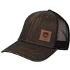 John Deere Oil Coated Soft Mesh Hat W/Sueded Patch, Brown