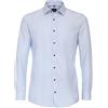 Venti Camicia business tinta unita Modern Fit, Azzurro, 45