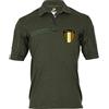 Copytec Polo tattico Alfa Italia Italiano Logo Tropen Camo esercito #18984, oliva, XL