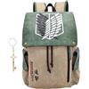 XIYOUMI Anime Attack Aot Titan Cosplay Zaino 42x27cm