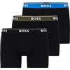 BOSS Boxerbr 3p Power, Boxer Lettera Uomo, Multicolore Open Miscellaneous, XL