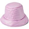 UGG Cappello da pescatore trapuntato con logo per tutte, Quarzo rosa., S/M