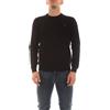SUN68 Sun 68 Maglia Girocollo da Uomo Nero - Small