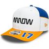 New Era 9Fifty Snapback Cap - McLaren IndyCar Kyle Larson, bianco, M/L
