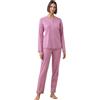 Noidinotte; more than pyjamas Noidinotte - Pigiama Donna in Caldo Cotone Articolo Cuore. - M Rosa