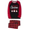 Generisch Pigiama da uomo Babbo Natale... Pantaloni corti da donna, Vino, XXL