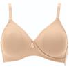 Lepel Reggiseno Donna Belseno Segreto Cotton 355, Incrociato Senza Ferretto Preformato in Cotone, Effetto Naturale, Comfort Quotidiano(Nudo,6C)