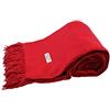 Jasmine Silk 100% seta di gelso Pashmina dello scialle dell'involucro della sciarpa di proiezione-Rosso