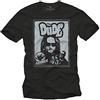MAKAYA The Dude - Big Lebowski T-Shirt Nera Maglietta Uomo S