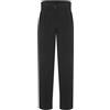 Raenseen Uomo Pantaloni Latini Lunghi Pantaloni da Ballo Vita Alta Nero Abbigliamento da Ballo Standard Salsa Rumba Costume da Ballo Nero M