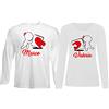t-shirteria Coppia Magliette Maniche Lunghe Personalizzate - Amore - Ci Completiamo! Puzzle - [PERSONALIZZA NOMI] - Maglietta SanValentino - Tshirt Coppia Lui e Lei - Idea Regalo