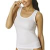 VAJOLET BY SELINA Canottiera Donna Intimo Caldo Cotone Elasticizzato SL5631 Spalla Larga VAJOLET Selina 2-3-4-5-6 (3 M IT Donna, Nero)