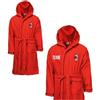 AC Milan Accappatoio Milan Ufficiale Microspugna Bambino Adulto Personalizzabile