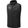 Yekdmxop Gilet Riscaldato Uomo Gilet Riscaldata Con 9 Zone Riscaldamento 3 Livelli Di Temperatura Controllo Giacca Riscaldante Smanicato Giubbino Termica Giubbotto Per Caccia Moto Sci E Campeggio