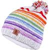 Pachamama - Cappello, Cappellino, Berretto in 100% lana Hexham Bobble Multi Stripe
