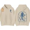 Qiamia Whale Shark Hoodie When You Go Through Deep Waters Unisex Christian Hoodie (Blue,L)