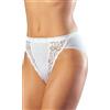 Sloggi Donna Slip Chic Tai Confezione 3+1 4 Paia Cotone Elasticizzato (IT 4, Bianco)